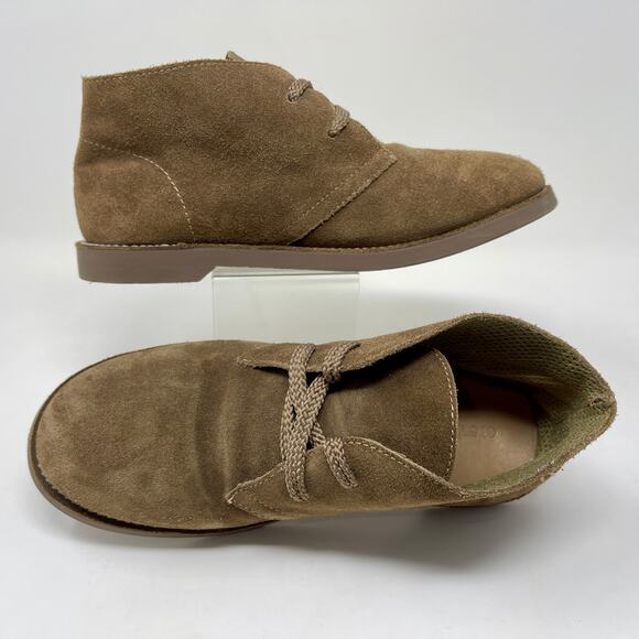 J Crew Crewcuts Kid's Calvert Boots Size 5 Kids Brown Suede Leather I.9.8 - Picture 5 of 13